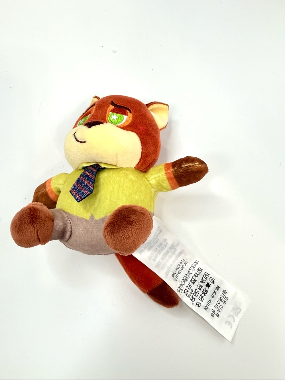 Disney Parks Zootopia Wishables Shimmer Nick Wilde 5” plush.